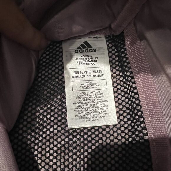 Adidas Yoga Gym Training Backpack In Black/Mauve - Picture 9 of 9